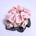 2021 New Arrival  Non-toxic Hot Sale 19mm large silk scrunchies for hair